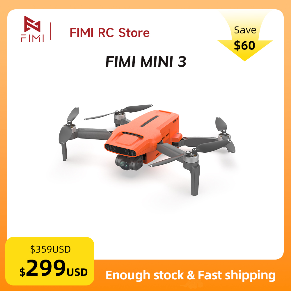 FIMI MINI 3 Camere Drone 4K 60 - Drone Mapping 评论和价格